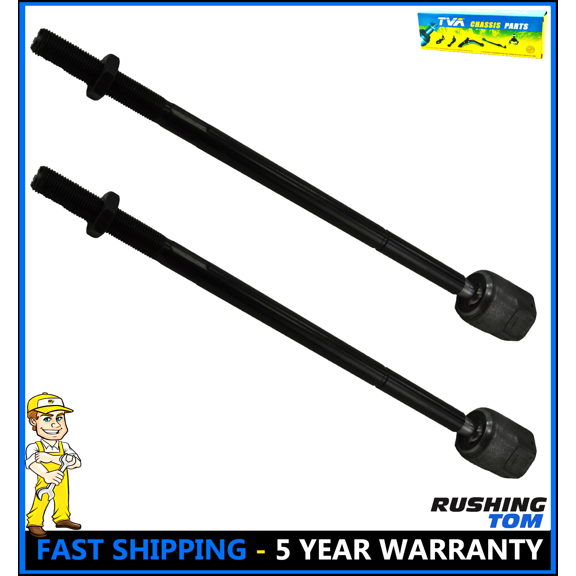 2 Front Inner Steering Tie Rod Rack End for Ford Windstar 1995-2003 EV315