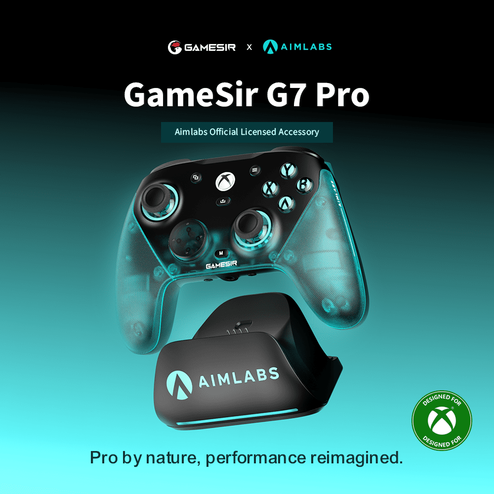 GAMESIR G7 PRO Aimlabs Edition Xbox Wired, PC & Mobile Wireless