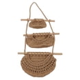 thumbnail image 2 of Cesta de frutas, cesta de frutas colgante de 3 niveles Organizador sobre la puerta Cesta de frutas colgante de 3 niveles Instalación sin esfuerzo, 2 of 12