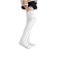 thumbnail image 2 of Medias de punto Color sólido Keen Socks High Socks Women Leg Weavers Zapatos Accesorios Lindo otoño Halloween Medias Beige 1 par kenally AP004203-03B, 2 of 6