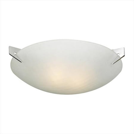 

PLC Lighting 12144 PC Contempo Ceiling Lights 2 Light Incandescent 60W in Polished Chrome