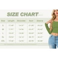 thumbnail image 6 of Cueply Womens Long Sleeve Shirts Spring Fall Fashion 2025 Basic Crop Tops Going Out Square Neck Tees Shirts Workout Outfits Y2k Clothes, 6 of 6