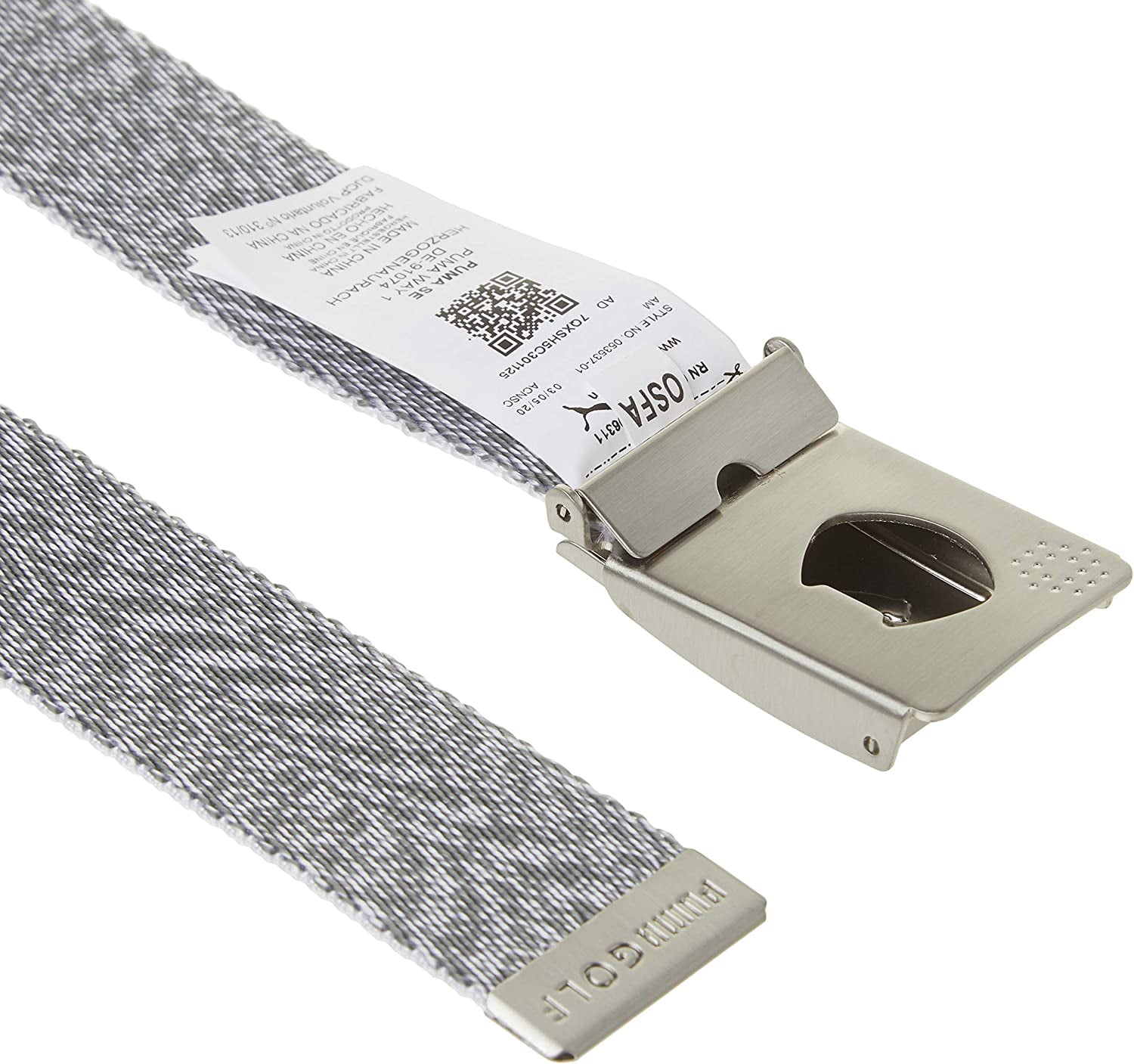 Puma canvas belt new arrivals