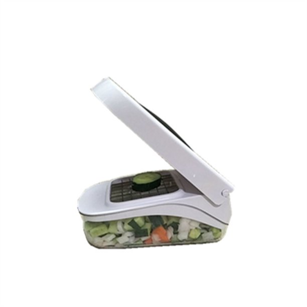 Abrader - Picadora de verduras, cortadora de verduras multifuncional para cocina, trituradora de patatas, zanahorias, frutas y cebollas