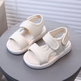 thumbnail image 5 of OGLCCG Toddler Girls Boys Sandals Kids Adjustable Straps Beach Pool Sandals Lightweight Non-slip Open Toe Soft Sole Summer Shoes, 5 of 8
