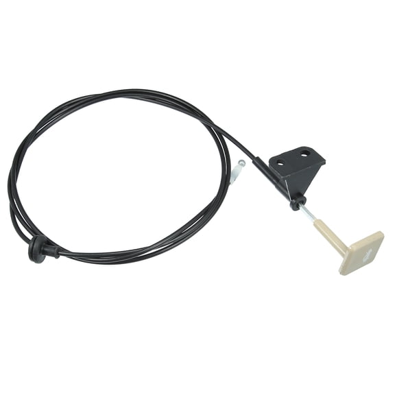 74130SNAA01 Front Hood Latch Lock Release Cable Black Wire Replacement for Honda Civic 2006-2011 Beige