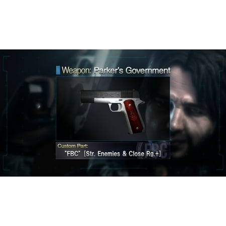 Resident Evil Revelations - DLC - Parker's Government + Custom Part: "FBC", Nintendo, WIIU, [Digital Download], 0004549666177