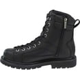 thumbnail image 3 of Harley-Davidson Men's Abercorn 7-Inch Black Motorcycle Lace Boots. D93340  BLACK, 3 of 7