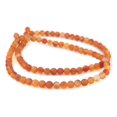 thumbnail image 3 of The Bead Chest Matte Round Carnelian Beads (8mm): Organic Gemstone Round Spherical Energy Stone Healing Power Crystal for Jewelry Bracelet Mala Necklace Making, 3 of 3