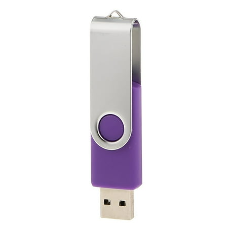 - 4GB USB 2.0 Metal Flash Memory Stick Pen Drive Storage Thumb U Disk Purple