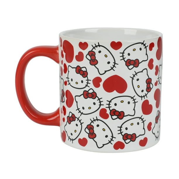 Hello Kitty Valentines Hearts 16oz Mug 
