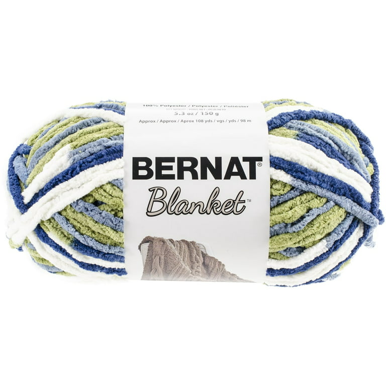 Bernat Blanket Yarn, Oceanside, 5.3 oz