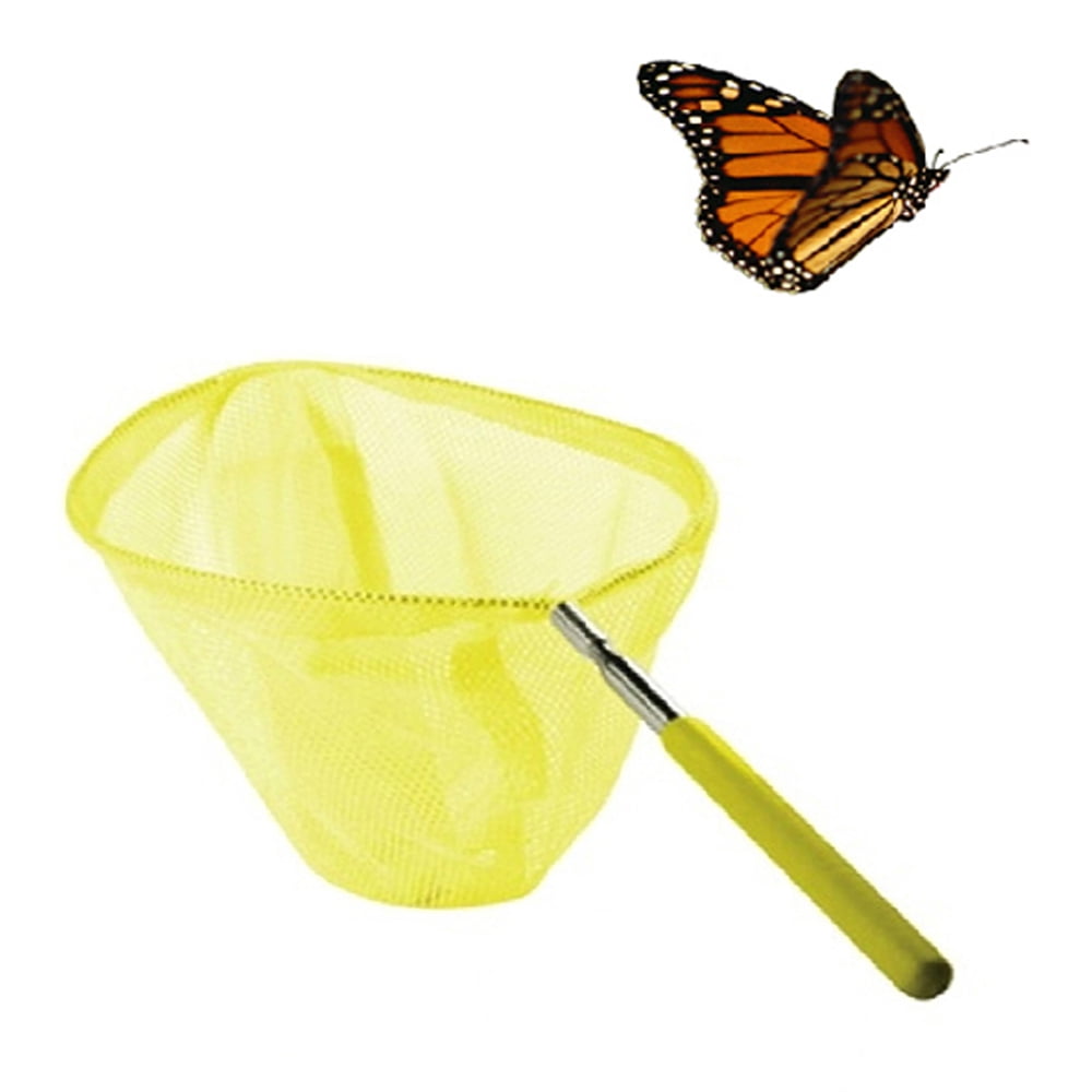 Nets 34" Extendable Butterfly Bug Catching Net 8" Round Telescopic