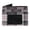 Black Plaid, variant on Colorful Designer Premium Faux Leather Large ID Coin Case (Women)