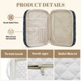 thumbnail image 5 of ZUXONGSY Cross Deer Print Bible Cover for Women Quilted Bible Carrier Lightweight ChuZU Bag with Multiple Pockets Christian Gift for Essentials, 5 of 7