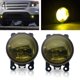 thumbnail image 2 of 4 Piezas LáMpara de Luz Antiniebla Lente Amarilla Parachoques Delantero del Coche Luz Antiniebla Reemplazo H11 Bombilla F4 para Focus, 2 of 10