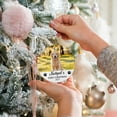 thumbnail image 5 of Personalized Dog First Christmas Ceramic Ornament - Custom Name & Photo for Baby Dog, Cat - Pet 1st Xmas Gifts for Pet Lovers - Add Photo Ornament 2025, 5 of 6
