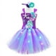 thumbnail image 1 of Vestido de princesa para niñas con disfraz de sirena Flash, vestido de actuación navideña, minifalda de sirena, 1 of 5