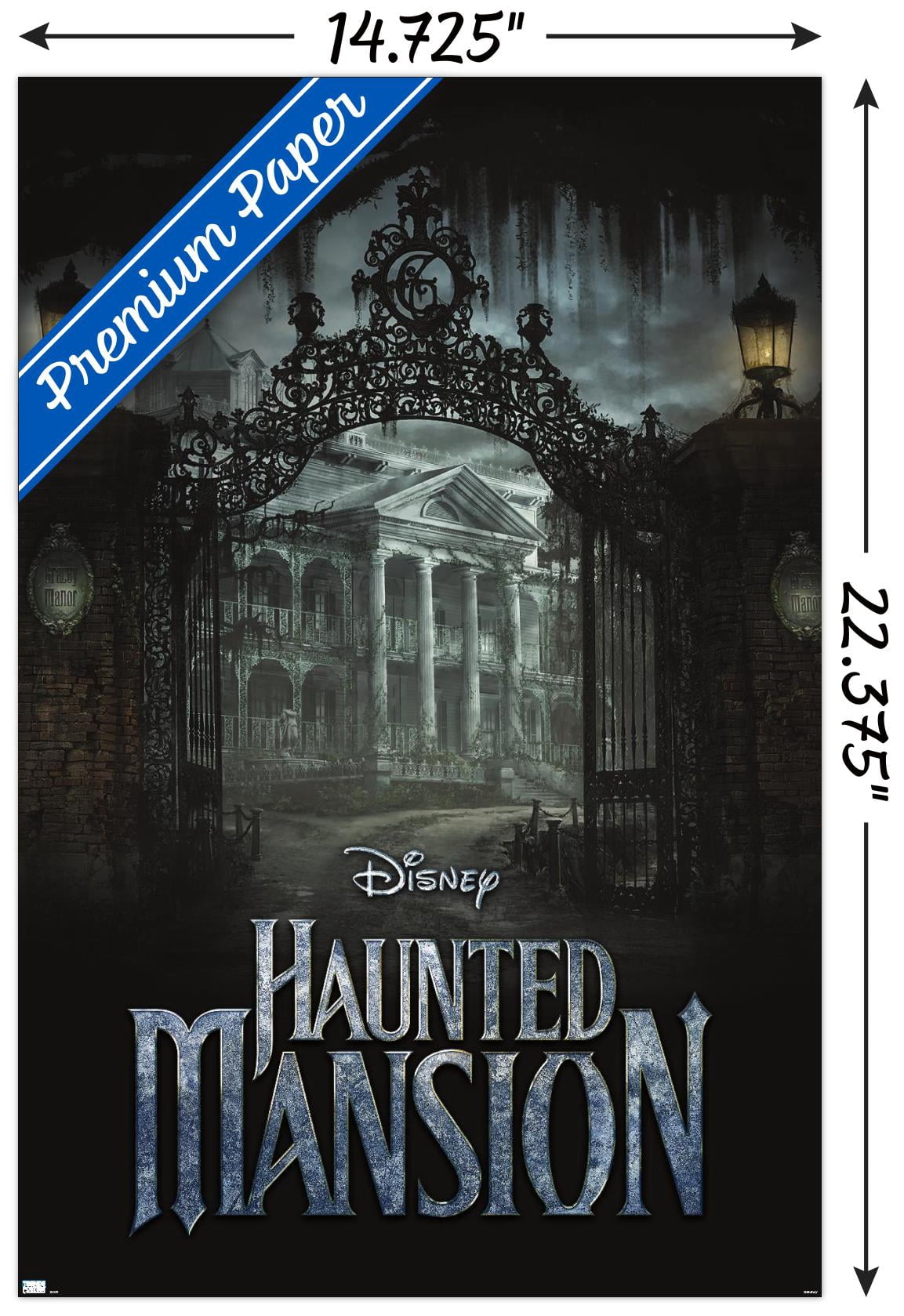 Disney Haunted Mansion - Mansion Wall Poster, 14.725