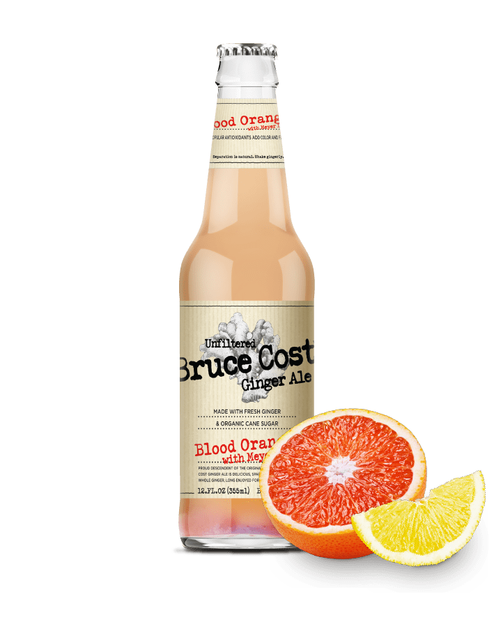Bruce Cost Ginger Ale Blood Orange With Meyer Lemon Case of 6 4/12 fl oz.