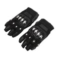 thumbnail image 4 of Guantes para deportes de motor, 2 piezas, guantes completos para motocicleta, guantes de nudillos duros, valor excepcional, 4 of 9