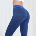 thumbnail image 1 of Leggings deportivos de jacquard de cintura alta de melocotón XL, 1 of 5