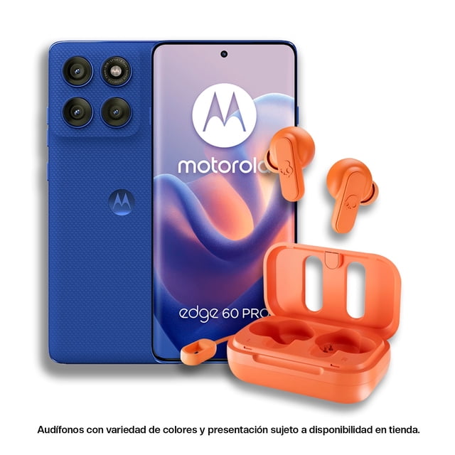 Smartphone Motorola Edge 60 Pro 12+512 GB Cobalto+Audifonos Desbloqueado
