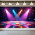 thumbnail image 3 of Mirror Ball Design Disco Party Banner Colorful Lights Party Banner Shiny Disco Retro Dance Party Banner for Disco Party Dance Event Retro Celebration, 3 of 9