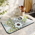 thumbnail image 3 of Convenient and Absorbent Coffee Drying Mat - Non-Slip Rubber Back Dish Pad, Hide Stains on Kitchen Counter, Coffee Mat Suitable for Dish Racks and Diatom Mud Coffee Makers, Size 19.5x12in, 3 of 7