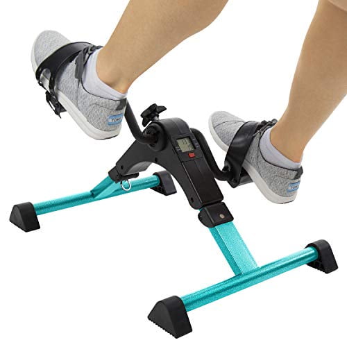 Mini Leg PEDAL EXERCISER Trainer Portable Bike Indoor Fitness Workout Rehab 