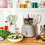 Beautiful 10-Cup Food Processor with Accessories, Porcini Taupe by Drew ...