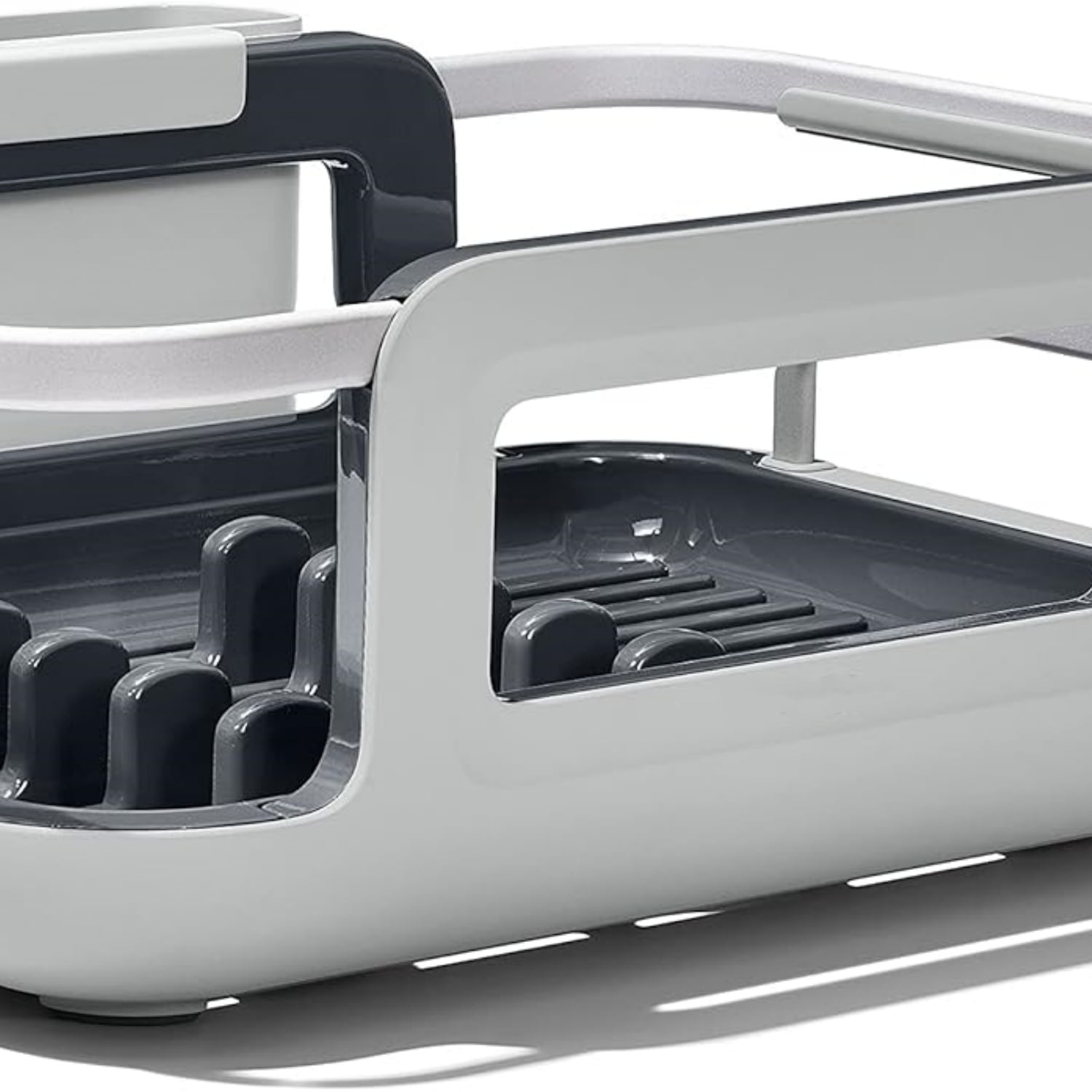 Extendable Over-The-Sink Aluminum Drying Dish Rack
