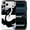 Black and White Swan, variant on for iPhone 13 Pro Max Case, Blue Wave Fish Pattern Print Matte Phone Case Funny Liquid Silicone Case Impact Resistant Anti-Scratch Shockproof Protective Cover