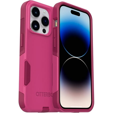 OtterBox Commuter Series Case for iPhone 14 Pro Only - Non-Retail Packaging - Into The Fuchsia Pink