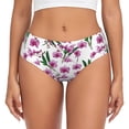 thumbnail image 1 of Balery Orchids Flowers Ropa Interior de Algodón para Mujer con Dibujo – Braguitas Cómodas y Elásticas, Estilo Clásico-Medium, 1 of 6