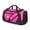Pink/Black, variant on 22" Travel Duffle Bag Gym Sport Duffel w/Shoe Compartment Carry-on Overnight Weekender Bag for Men and Women,Pink - LX238