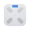 thumbnail image 2 of Xecvkr Smart Bluetooth Body Weight Scale Digital Bathroom Steato Percentage App Diet Fitness LED Display Extra Large 10.2x10.2in 1 Scale, 2 of 4