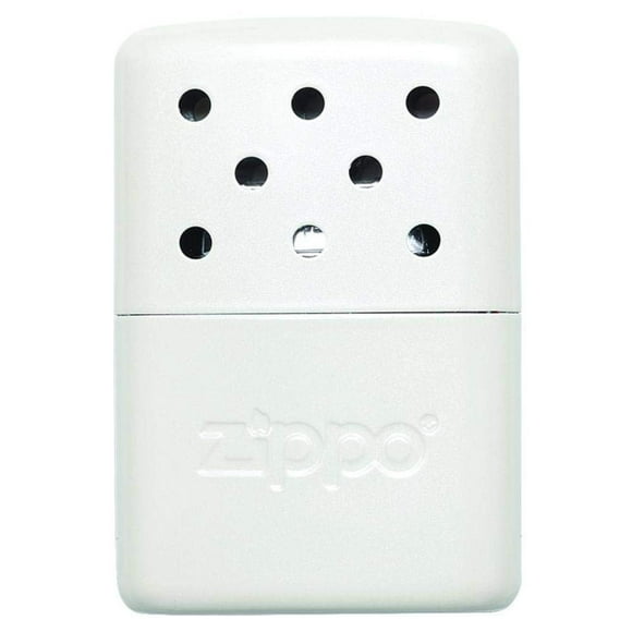 Calentador de manos Zippo de 6 horas, color blanco perla, con tecnología Easy Fill