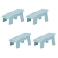 thumbnail image 3 of KAKOWELY 4Pcs Double Layers Shoes Rack Creative Shoes Storage Rack Household Shoes Holder Shoes Stand Blue,9.84"X4.57"X4.57", 3 of 4