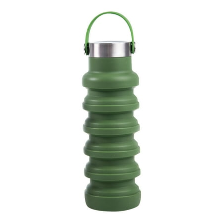 

Outdoor Large-Capacity Silicone Folding Portable Sports Water Bottle