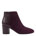 thumbnail image 4 of EASY SPIRIT Womens Purple Cushioned Removable Insole Tamara Almond Toe Block Heel Zip-Up Boots Shoes 9.5 M, 4 of 4