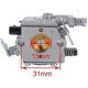 thumbnail image 2 of Ms 250 Carburetor Air Filter Adjustment Kit For Ms250 Carburetor 021 023 025 Ms210 Ms230 Saw Parts Banmo, 2 of 4