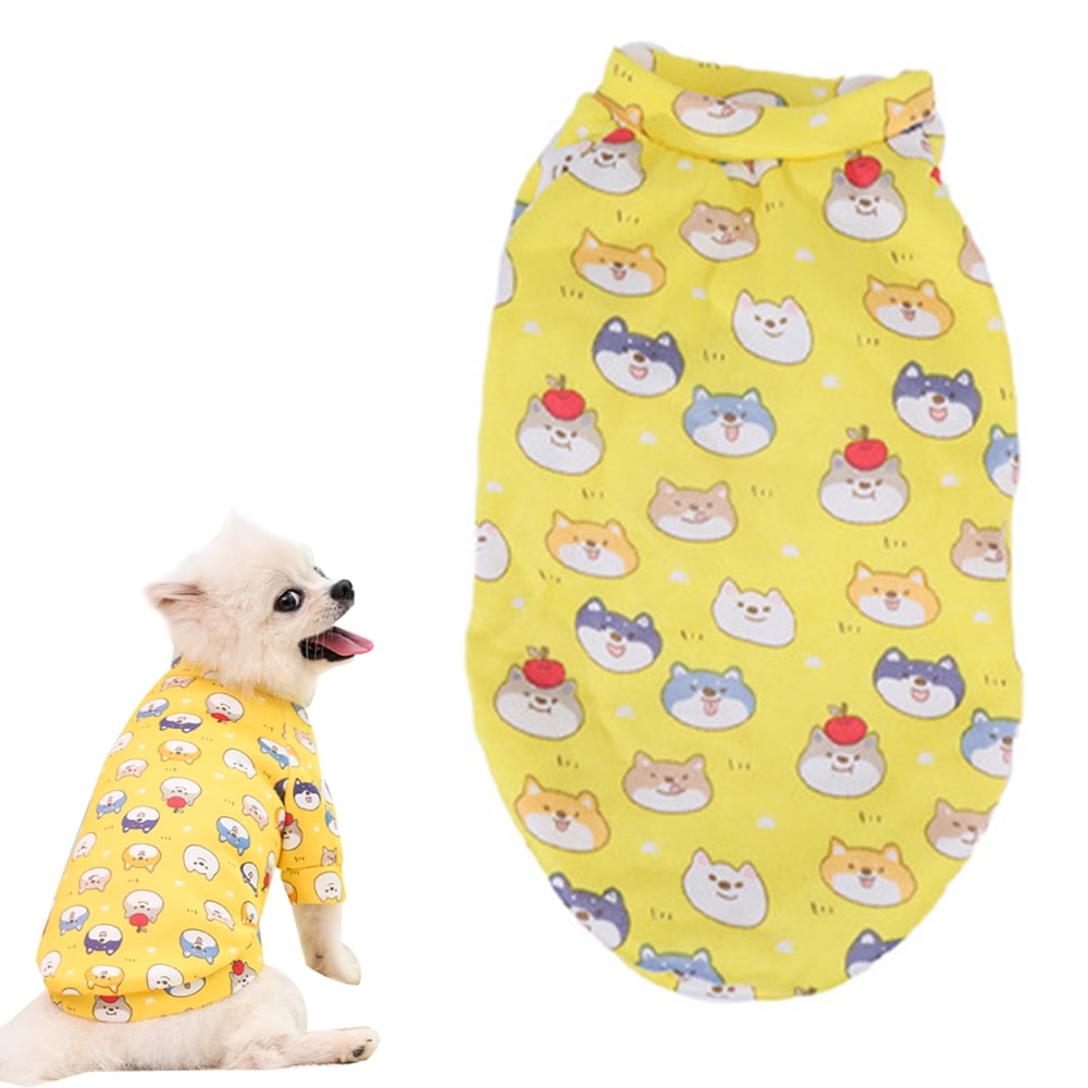 Dog Pajamas for Small Dog Girl Boy, Cute Pattern Dog Jammies Dog Pjs Winter Dog Clothes for