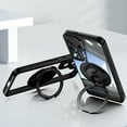 thumbnail image 7 of for Samsung Galaxy A56 5G Magnetic Clear Case Compatible with MagSafe, Drop Protection Ultra Slim Shockproof Anti-Scratch Phone Case with Camera Lens Protector Dust-Proof for Men Women - Black, 7 of 7