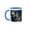 Blue/White, variant on 3drose, Merlin Falcon Bird, Denali, Alaska, Usa - Us02 Gre0051 - Gerry Reynolds, 11oz Magic Transforming Mug