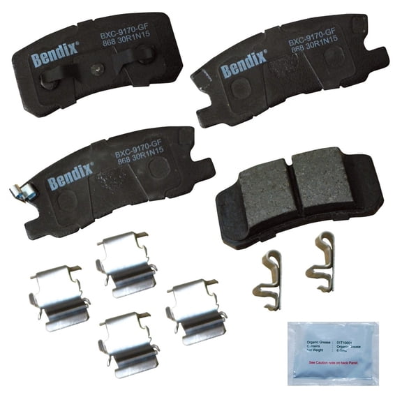 Disc Brake Pad Set Fits select: 2013-2017 JEEP PATRIOT, 2011-2014 CHRYSLER 200