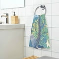 thumbnail image 3 of Yayeee 100% Cotton Hand Towels for Bathroom 16" x 28" Kitchen Towel, Beige Tree, 3 of 7