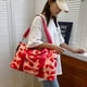 thumbnail image 2 of Bolsa Impermeable de Punto de Vaca Rojo Sandía, Bolso de Viaje de Gran Capacidad Plegable, 2 of 6