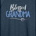 thumbnail image 3 of Instant Message - Blessed Grandma - Women's Lightweight French Terry Long Sleeve Shirt, 3 of 6