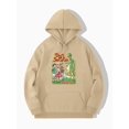 thumbnail image 4 of Sudadera con capucha con estampado de alienígena de cómic retro, sudaderas con capucha geniales para hombres, sudadera con capucha de diseño gráfico informal para hombres con bolsillo de canguro para, 4 of 4